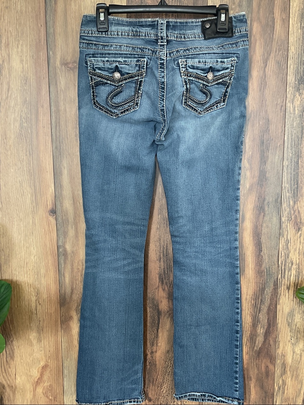 Silver Jeans Suki Mid Slim Boot Fluid Jeans 29x31 342B